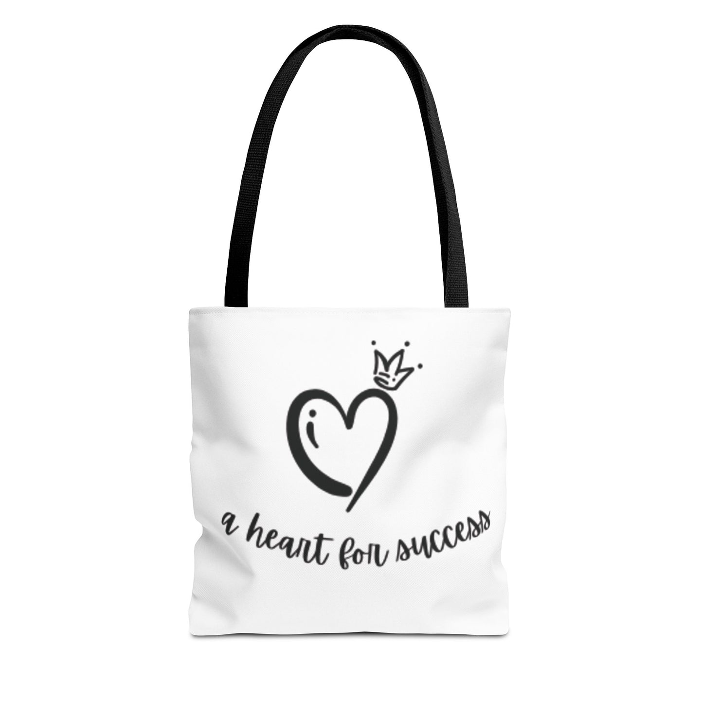3 Heart Tote Bag -White