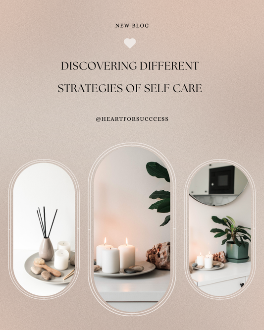 Discovering Different Strategies of Self Care