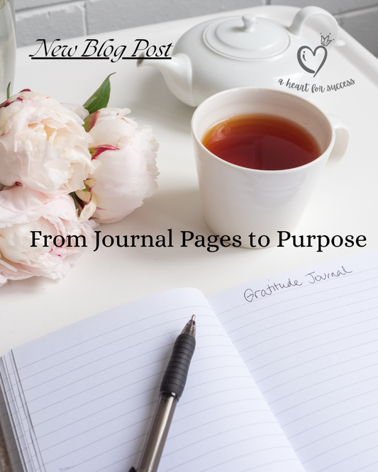 From Journal Pages to Purpose