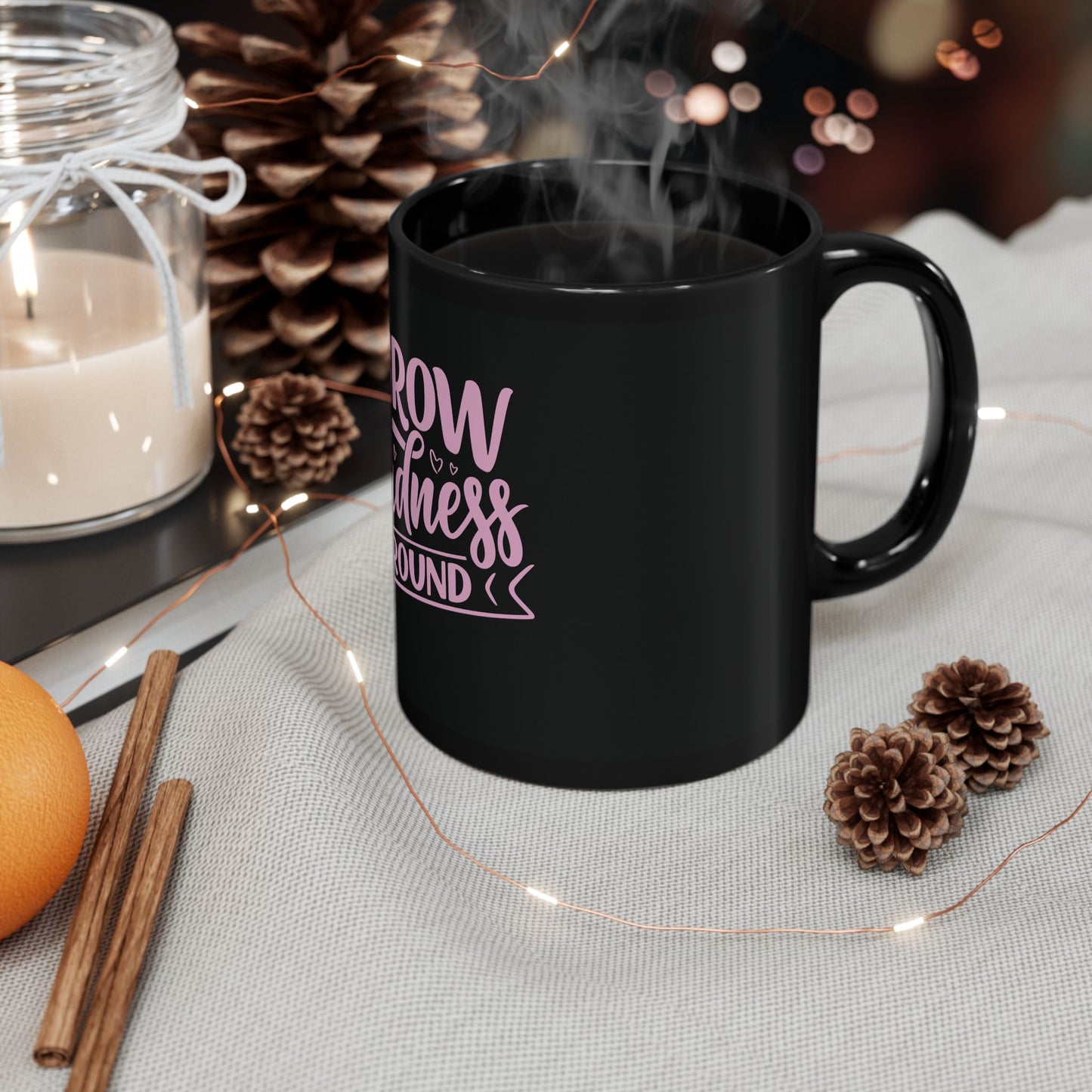 Throw Kindness Around Inspirational Mug