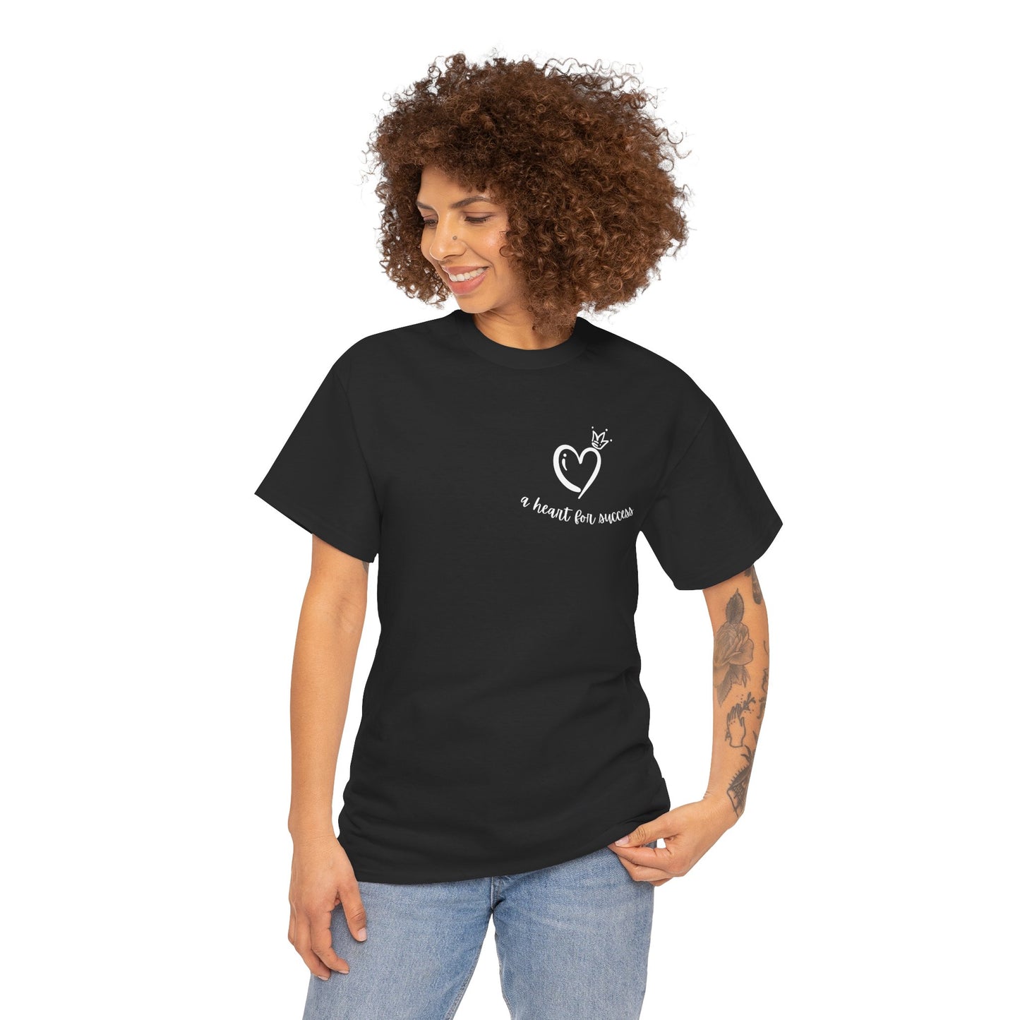 A Heart for Success T-Shirt for Everyday Inspiration