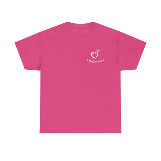 A Heart for Success T-Shirt for Everyday Inspiration