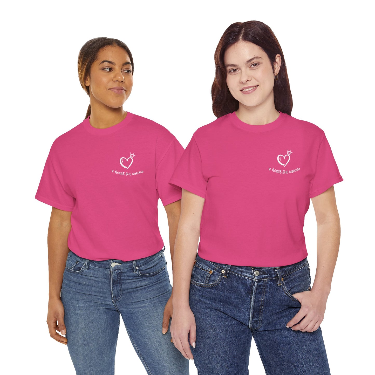 A Heart for Success T-Shirt for Everyday Inspiration