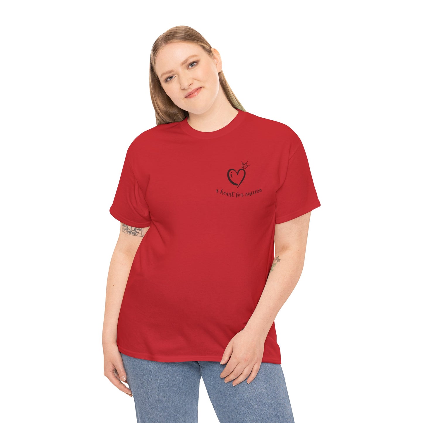 A Heart for Success Inspirational T-Shirt