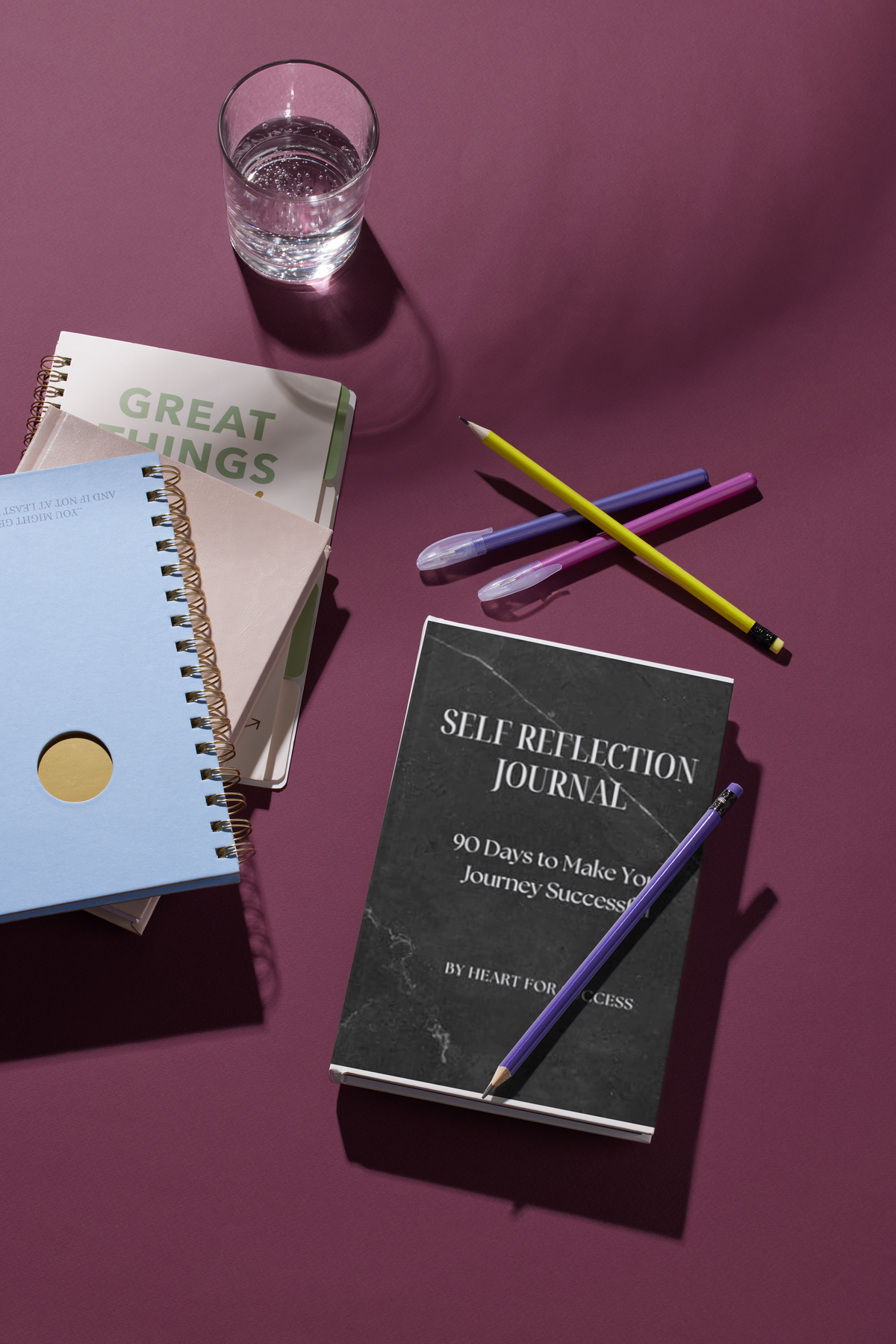 Self Reflection Journal: 90 Days to Make Your Journey Successful