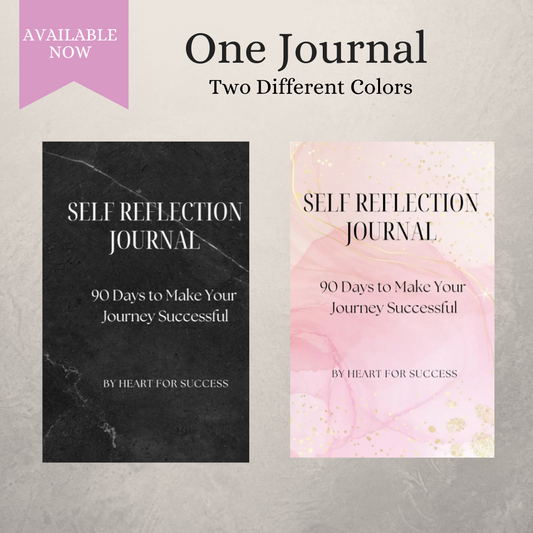Self Reflection Journal: 90 Days to Make Your Journey Successful