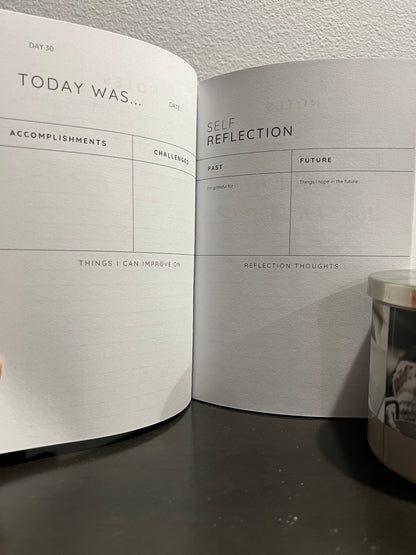 Self Reflection Journal: 90 Days to Make Your Journey Successful